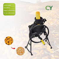 Égreneuse à maïs manuelle en fer durable CHENGYI pour un battage efficace et le traitement des céréales à la ferme
