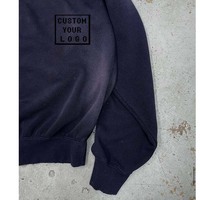 Sweat-shirt à capuche surdimensionné et ample en coton 100% de haute qualité 460g, délavé style vintage, avec logo personnalisé, pour le streetwear – Vente en gros