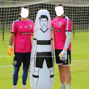 Cheap, 1,75 M, soccer, sports goalkeeper, body inflatable mannequin for training soccer, mannequin for selling - Product Image 4
