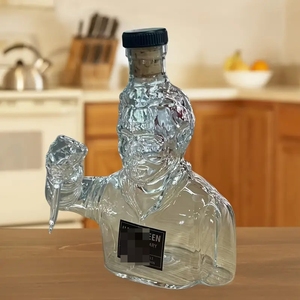 Giá thấp trong suốt xách tay nhân vật kinh dị Whisky Decanter Michael <span class=keywords><strong>myers</strong></span> rượu chai thanh trang trí Halloween Bộ sưu tập quà tặng - Product Image 4