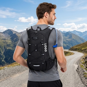 Chaleco de Hidratación Ligero, Impermeable, Portátil, Duradero, de Poliéster y Nailon Transpirable para Senderismo, <span class=keywords><strong>Trail</strong></span> <span class=keywords><strong>Running</strong></span>, Maratones y Ciclismo - Product Image 1