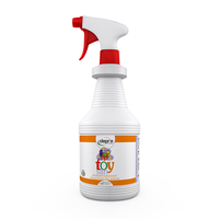 Détergent liquide à base d'alcool TOY SAN, sans parfum ni colorant, pour la désinfection de toutes les surfaces lavables, nettoyant multi-usages, élimine les taches