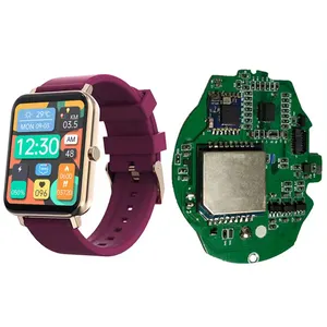 智能手表成人智能健康多语言手表4G GPS定位插件卡通语音可视电话手表pcba开发