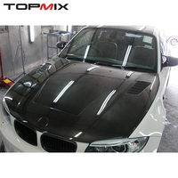 Haute qualité 2003-2013 pour BMW série 1 M1 (E82/E87) capot moteur en Fiber de carbone Vor Version Modification mise à niveau nouvel état