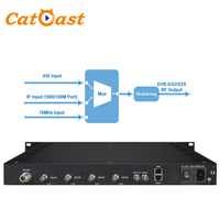 Modulateur DVB-S2/S2X avec entrée IP, modulateur numérique avec cryptage BISS pour la diffusion télévisuelle