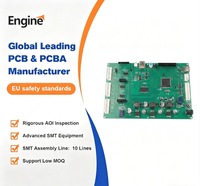 PCBA de contrôle industriel avec une épaisseur de cuivre de 1 oz, fabrication OEM