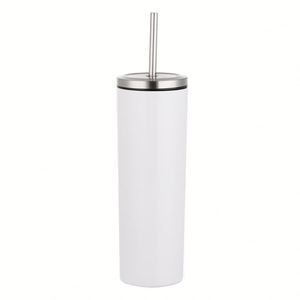 Gobelet isotherme portable pour voiture en acier inoxydable de 20 oz avec paille - Product Image 1