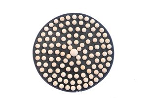 Estera de masaje interior de punto de acupuntura de madera maciza, placa de presión para dedos Super Jogging, meridianos de fondo abierto para masaje Plantar - Product Image 6