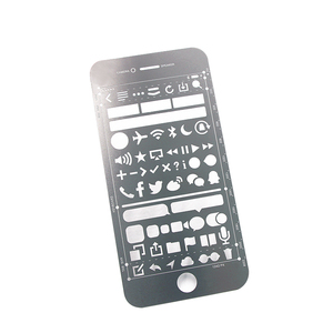Pochoirs en métal pour gravure et gaufrage, <span class=keywords><strong>alphabet</strong></span> - Product Image 2