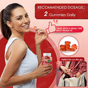 Gomitas de Vinagre de Sidra de Manzana Orgánico OEM/ODM con Remolacha y Granada, 1000mg, Vitaminas B6 y B9, Antioxidantes, Apoyo Digestivo e Inmunológico - Product Image 2