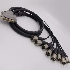 8-канальный сетевой видеорегистратор змея кабель db25 xlr кабель для микрофона