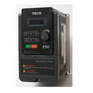 Variateur de fréquence TECO E510-205 VFD 220V AC 3.7kW, design compact et économique, pour le contrôle de la vitesse du moteur - Product Image 5