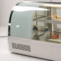 Vitrine à gâteaux de haute qualité, personnalisable, sur pied ou sur table, congélateur de présentation, vitrine de boulangerie