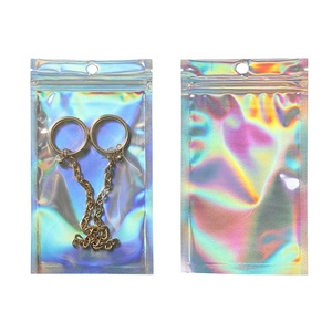 Bolsas de Embalaje con Cierre Hermético Personalizadas con Impresión, Bolsas de Mylar con Cierre, Bolsas Holográficas con Láser, Bolsas con Cierre Vertical, Bolsas de Papel de Aluminio Termosellables <span class=keywords><strong>para</strong></span> Dulces - Product Image 3