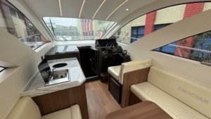 Yate de Lujo de Aleación de Aluminio de 41 pies, Fabricación Directa de Fábrica Kinocean 2026, con Certificación CE, Lancha Deportiva de Alta Velocidad con Motor Fuera de Borda <span class=keywords><strong>en</strong></span> <span class=keywords><strong>Venta</strong></span> - Product Image 5