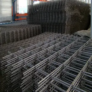 HRB335/HRB500/HRB400 beton takviye 6Mm 8Mm çelik çubuk kaynaklı tel örgü 10X1 0 beton pekiştirici hasır