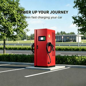 สถานีชาร์จรถยนต์ไฟฟ้าแบบเร็วติดตั้งบนพื้น รองรับ OCPP1.6 CCS2 กำลังไฟ 120kW 240kW สำหรับใช้งานเชิงพาณิชย์ - Product Image 2