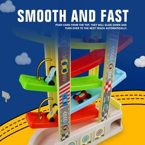 Circuits de course, garages et parkings, jouet de course sur rampe pour garçons et filles, jouets de rampe de voiture pour enfants - Product Image 3