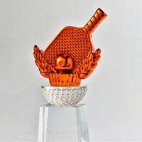 Trophée de compétition de pickleball en cristal massif, forme unique personnalisée, écologique, poli, gravé au laser, fabriqué en Chine