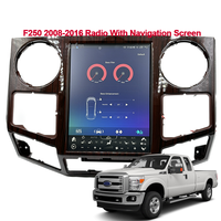 Autoradio stéréo Android 12.1 "pour Ford F250 F350 Super Duty 2008 - 2016 Navigation GPS verticale grand écran de Style Tesla