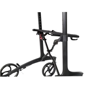 Deambulatore Pieghevole in Fibra di Carbonio con Certificazione CE, Altezza Regolabile, Leggero e <span class=keywords><strong>Portatile</strong></span> per Riabilitazione Anziani - Product Image 5