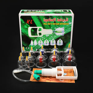 3 tahun jaminan kelas satu vakum Bekam, 12pcs jarum magnetik cangkir hisap, Hijama bekam - Product Image 2