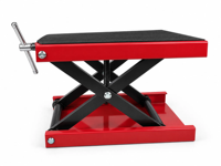Cric à ciseaux robuste pour moto, table élévatrice réglable en hauteur avec plateforme antidérapante pour atelier de réparation de VTT