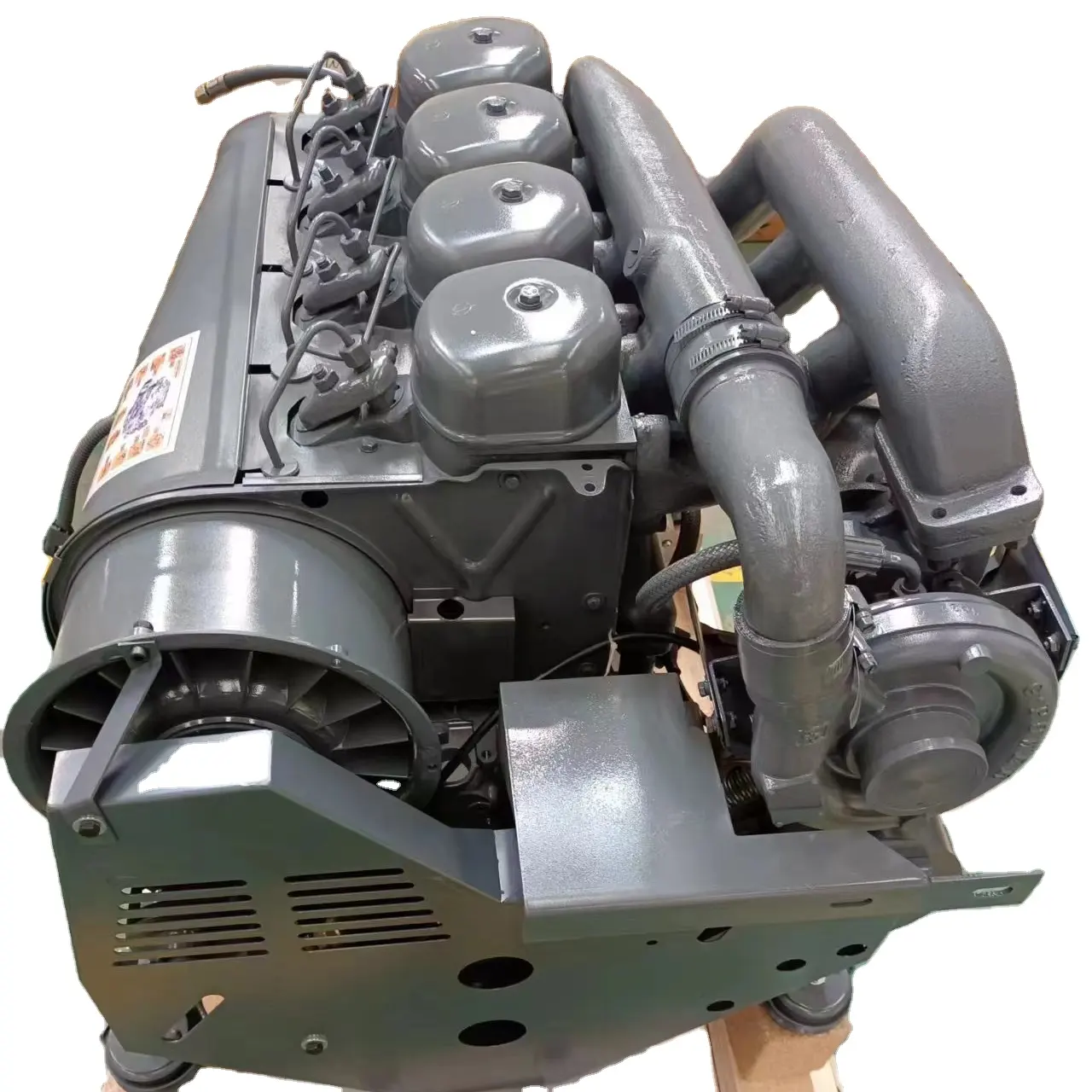 Kualitas baik dan harga murah berpendingin air 6 silinder 48kw 1500rpm F6L912 mesin diesel