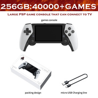 Konsol Game Genggam Retro M25 4.3 Inci Sistem Linux Pemutar Video Game Portabel untuk Hadiah Anak-Anak Hadiah Liburan