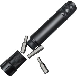 Supporto per Driver di punta per cacciavite in alluminio multifunzione con tre punte da 1/4 ''per la vita quotidiana e all'aperto - Product Image 1