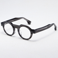Nuevas Gafas de Moda, Acetato Unisex para Hombre y Mujer, Monturas Ópticas de Alta Calidad y Lujo con Marco Completo