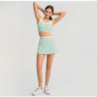 Conjunto Deportivo Corto para Mujer, Transpirable, de Alta Elasticidad, Secado Rápido, para Yoga, Gimnasio, Fitness y Deportes, Marca FH Custom Factory