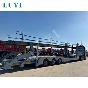 Remolque de Camión LUYI de 3 <span class=keywords><strong>Ejes</strong></span> y 17 Metros con Certificación OTTC, Transportador de 6/8/10 Unidades <span class=keywords><strong>para</strong></span> el Mercado de Rusia y Asia Central - Product Image 3