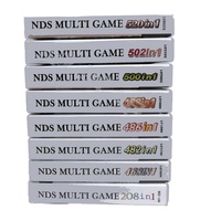 Nouvelle coque de cartouche de jeu filaire 520 jeux Multi Cart pour DS 3DS 2DS ABS+Électronique de haute qualité