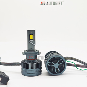 Ampoules de phare de voiture à commande par application, LED à couleur modifiable, ampoules LED H4 H7 H1 H3 H8 H9 H11 9005 9006, phare de voiture automatique, <span class=keywords><strong>flash</strong></span> 3 couleurs - Product Image 4