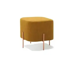 Home Furniture Personalizado cor veludo armazenamento tamborete otomano cadeira Sala