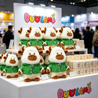 Peluche OEM de haute qualité en tissu doux pour enfants, idéale comme cadeau promotionnel d'entreprise