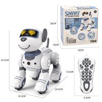 Robot chien intelligent télécommandé pour enfants avec capteur infrarouge tactile et programmation IA – Jouet robotique pour animaux de compagnie
