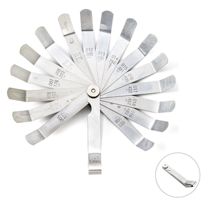 Lame en acier 16 # 65mn, outil de mesure métrique impérial à double marquage, jauge d'épaisseur décalée - Product Image 1