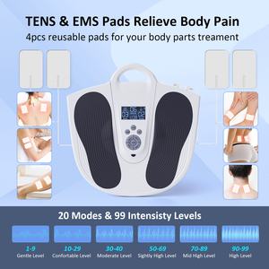 TENS/EMS stimulateur de Circulation des pieds électrique EMS masseur de pieds <span class=keywords><strong>Machine</strong></span> soulage la cheville gonflée fasciite plantaire masseur de pieds - Product Image 6