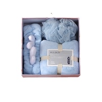 Articles spéciaux et populaires haut de gamme doux comme peau de bébé serviette rose ensemble de bain combinaison pour saint-valentin filles cadeau d'anniversaire