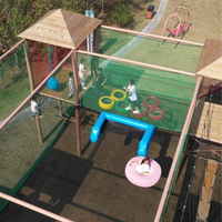 ROPECUBE Équipement de terrain de jeu en corde pour l'aventure en plein air pour les enfants Parcs de voyage et zones d'activités d'exploration familiale