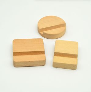 تخصيص حاملات خشب ذكية من الأكريليك من أجل تزيين مواقع الحفلات ، حاملات بطاقات صغيرة لقائمة الطاولات والبطاقات البريدية - Product Image 5