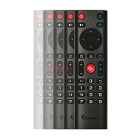BOXPUT BPR3S Plus BT 2.4G double Mode sans fil Mini TV télécommande voix Gyroscope IR isolation Air souris OTA