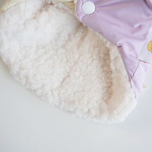 <span class=keywords><strong>Veste</strong></span> d'<span class=keywords><strong>hiver</strong></span> imperméable en coton, mignonne, luxueuse et moderne pour chiots, chiens et chats, vêtements d'extérieur pour animaux de compagnie à enfiler - Product Image 4