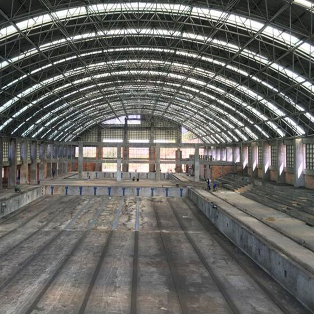 Toit en métal En Acier Espace Cadre D'arc Piscine Toiture Auvent