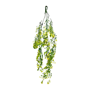 Artificial Hanging <b>Flower</b> Creeper Green Floral Vine Plant for Home Balcony <b>Wall</b> Garden Indoor Outdoor Decoration - Product Image 1