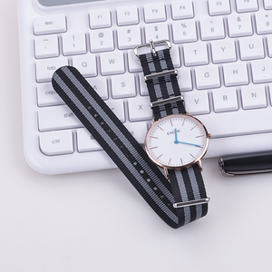 Laihe chất lượng hàng đầu <span class=keywords><strong>20mm</strong></span> 22mm Vòng <span class=keywords><strong>Nylon</strong></span> Dây đeo đồng hồ <span class=keywords><strong>20mm</strong></span> ban nhạc đồng hồ với khóa thép không gỉ - Product Image 5