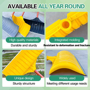 Fabriek Outlet Tuingereedschap Pp Kunststoffen Sneeuwverwijdering Metalen Spade Multifunctionele Landbouw Sneeuwschop - Product Image 3