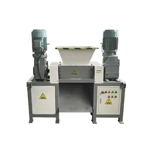 HDPE PE PP baril plastique palette métal boîtes poubelle réfrigérateur boîte déchiquetage broyage recyclage machine prix